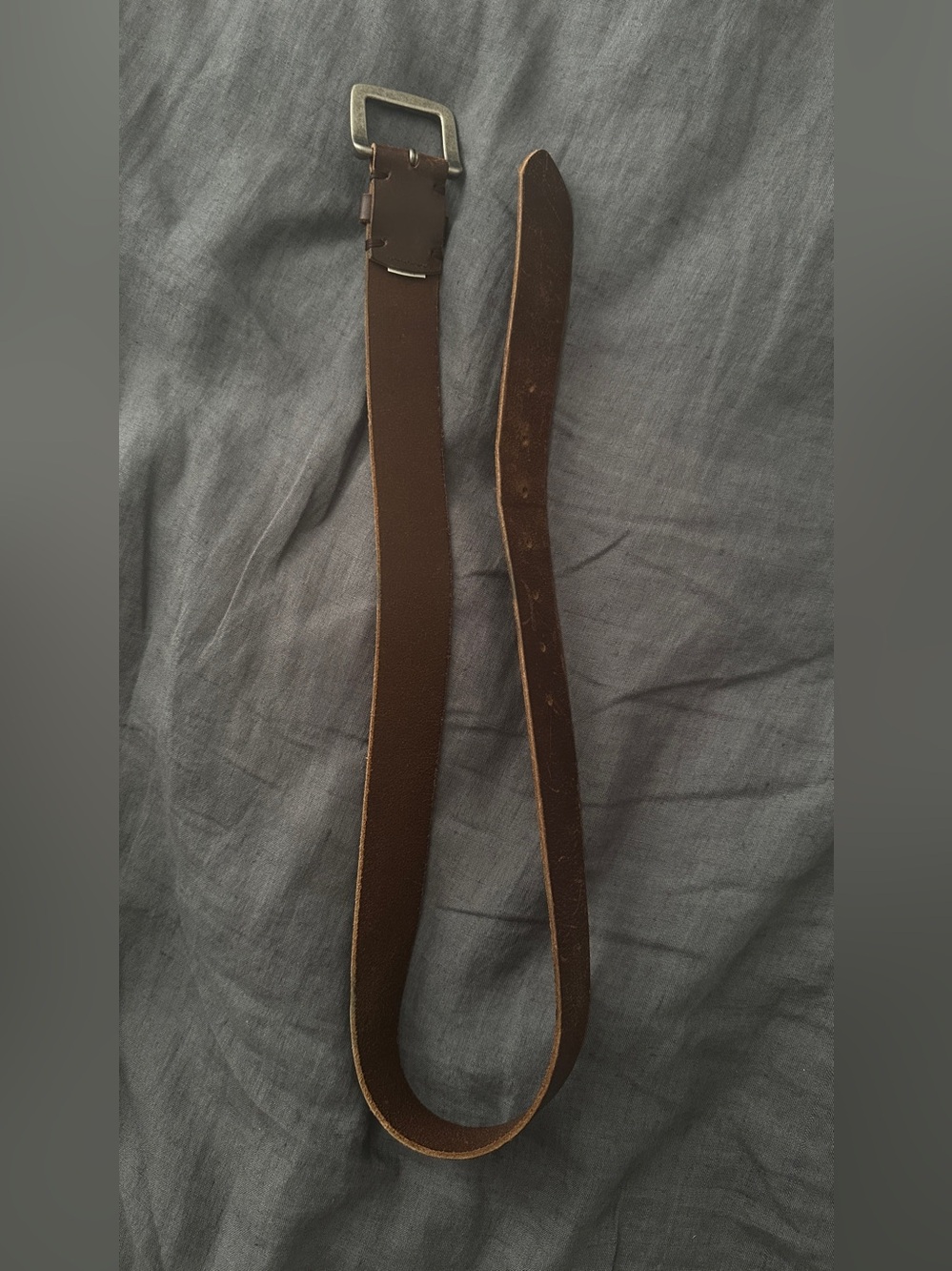 Gorgeous brown leather belt
